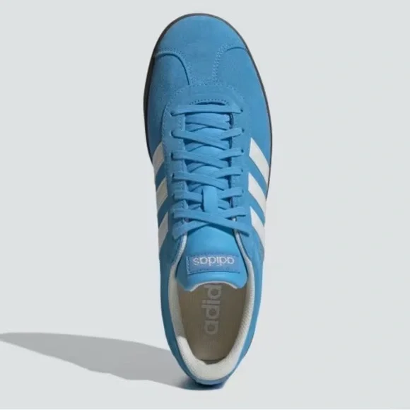 Adidas VL Court 2.0 Blue and White Sneakers - Picture 2 of 6